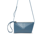 Diamond Leather Bag | Blue