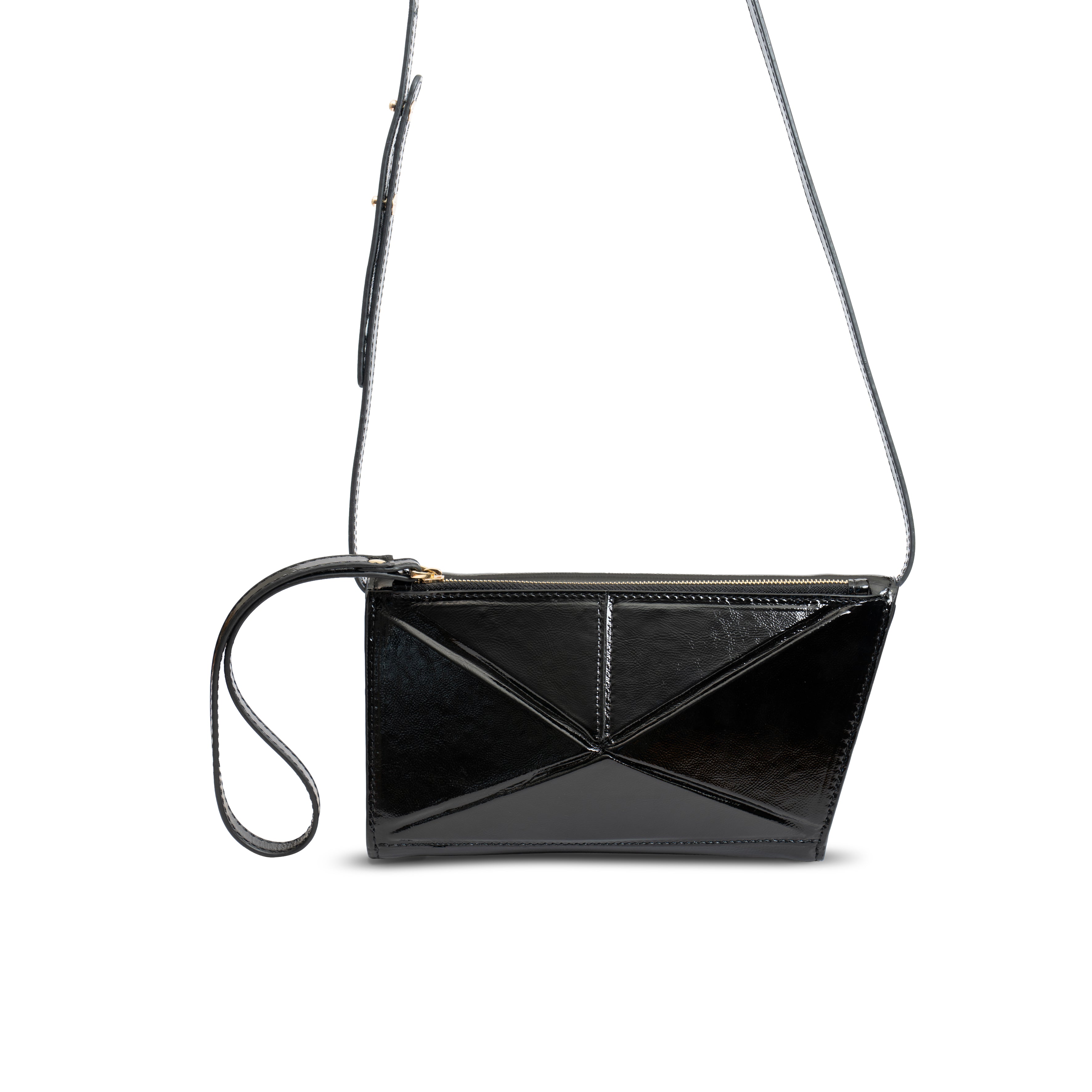 Diamond Leather Bag | Black